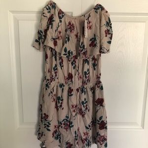 NWT Floral Ruffle Romper